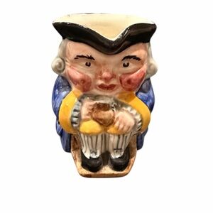 Clarice Cliff Newport Pottery Toby Jug Mug Sugar Bowl Vintage 1930 Rare Creamer